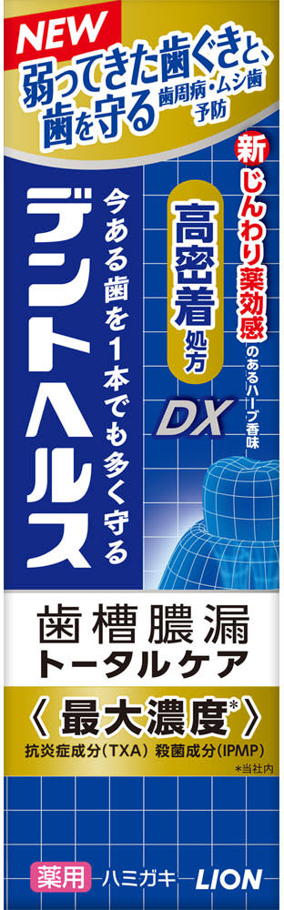 デントヘルス薬用ハミガキDX 85g