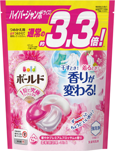ボールドジェルボール４Ｄブロッサムハイパージャンボ