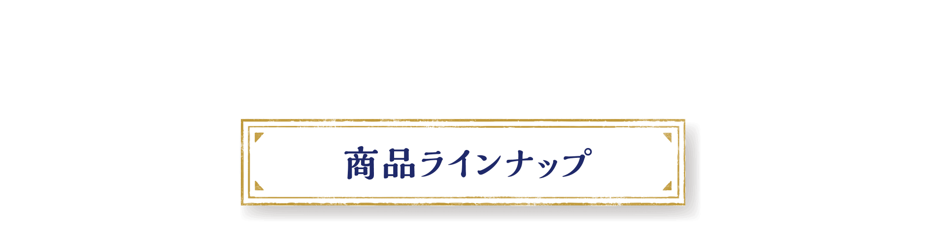 商品ラインナップ