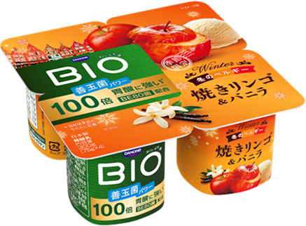 ビオ 焼きリンゴ&バニラ