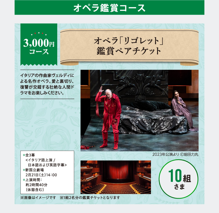 オペラ鑑賞コース