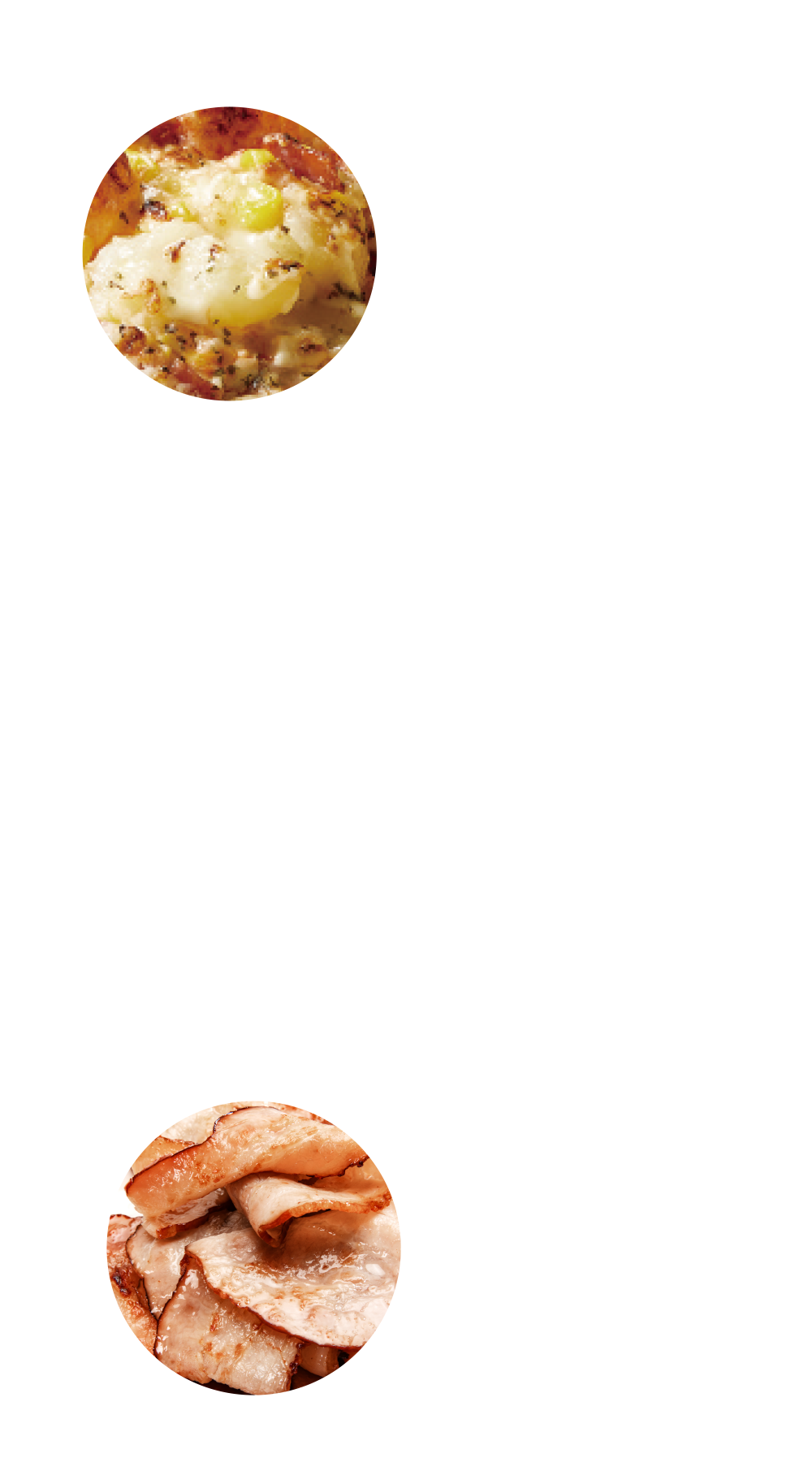 口当たりの良いポテサラ　たっぷりベーコン！