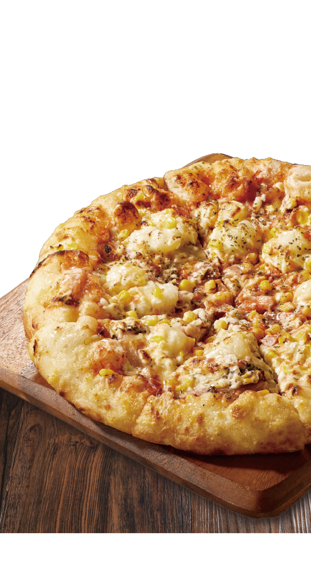 コクとうまみのポテトベーコンコーンピッツァ写真