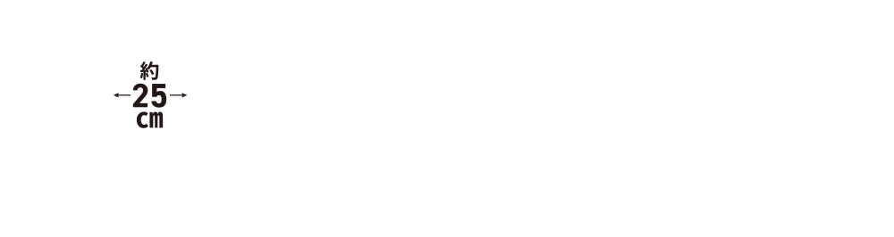 ホール：約25cm／本体698円(税込753.84円)｜ハーフ：本体358円(税込386.64円)｜クォーター：本体188円(税込203.04円)