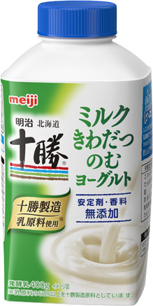 明治北海道十勝ミルクきわだつのむヨーグルト