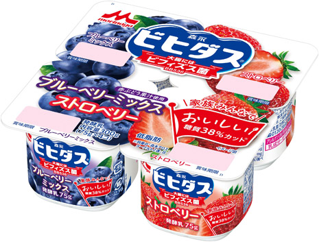 ビヒダスBB536 ストロベリー+ブルーベリー 4ポット