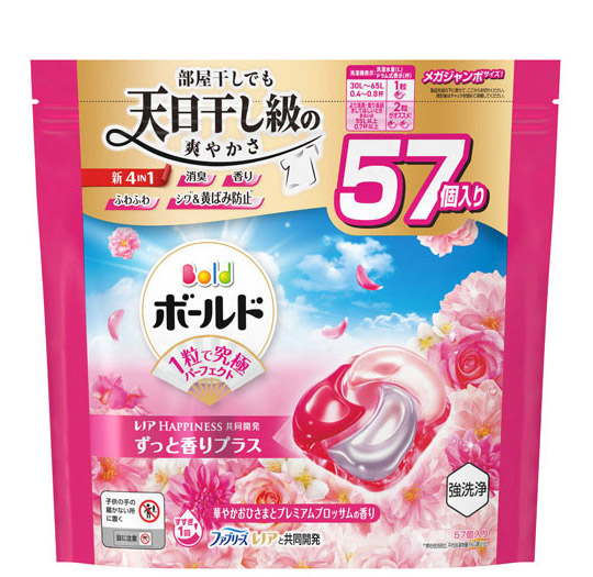 ボールドジェルボール4D華やかプレミアムブロッサムの香りメガジャンボサイズ