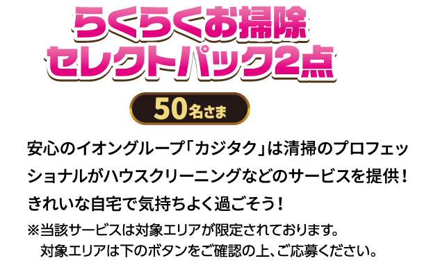 らくらくお掃除セレクトパック2点