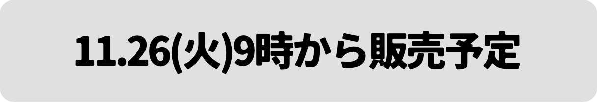 イオンスタイルオンライン　11月26日9時から販売予定