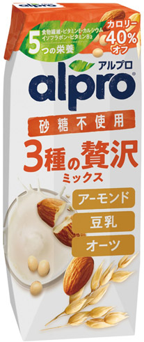 アルプロ 3種の贅沢ミックス砂糖不使用