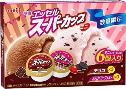 エッセルスーパーカップミニストロベリークッキー・チョコ