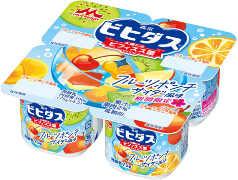 ビヒダスBB536 フルーツポンチサイダー風味 4ポット