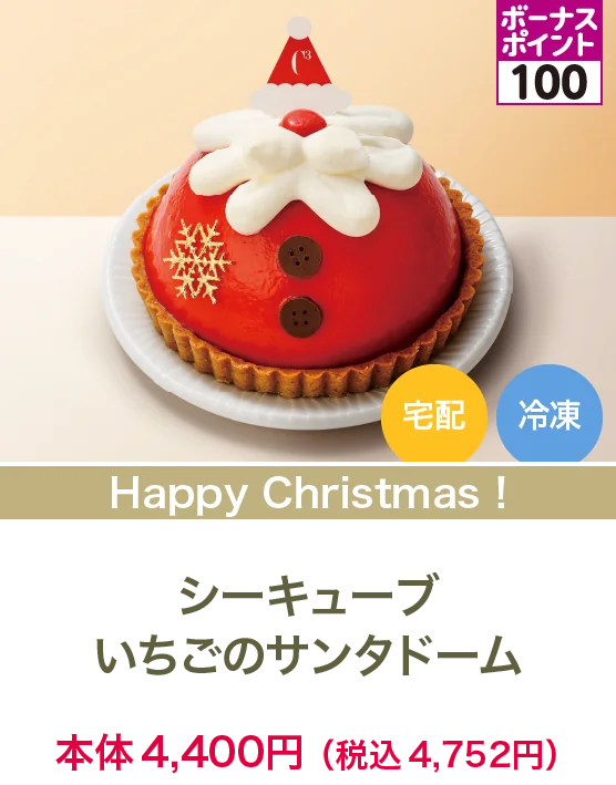 シーキューブいちごのサンタドーム